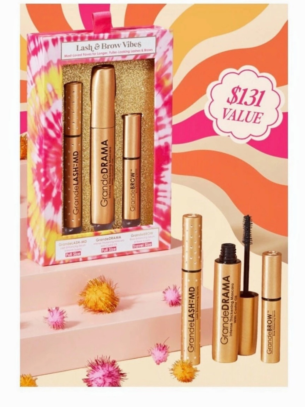 Grande Cosmetics Lash & Brow Vibes Set 2.0